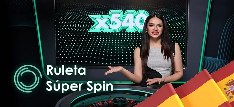 Casino with Super Spins Roulette game art
