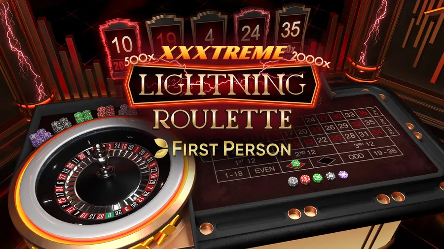 Casino with XXXtreme Lightning Roulette game art