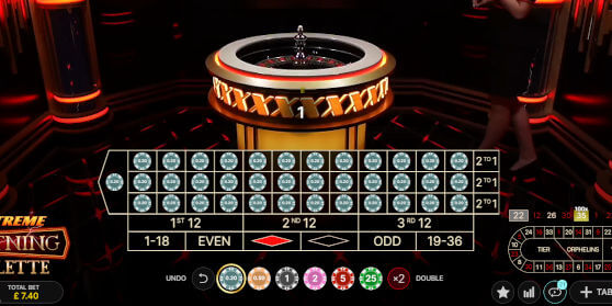 XXXtreme Lightning Roulette 1