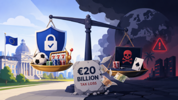 illegal gambling Europe tax loss