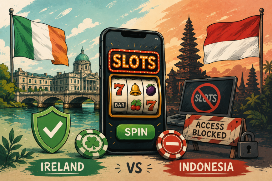 online slots Ireland vs Indonesia regulation